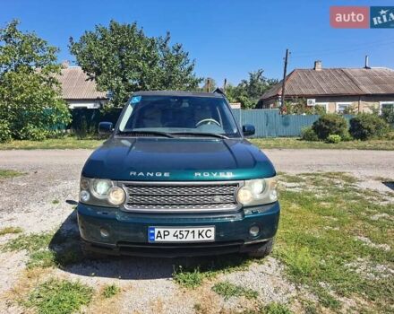 Зелений Ленд Ровер Рендж Ровер, об'ємом двигуна 4.4 л та пробігом 312 тис. км за 9500 $, фото 1 на Automoto.ua