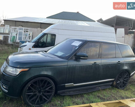 Зеленый Ленд Ровер Рендж Ровер, объемом двигателя 3 л и пробегом 110 тыс. км за 16000 $, фото 1 на Automoto.ua