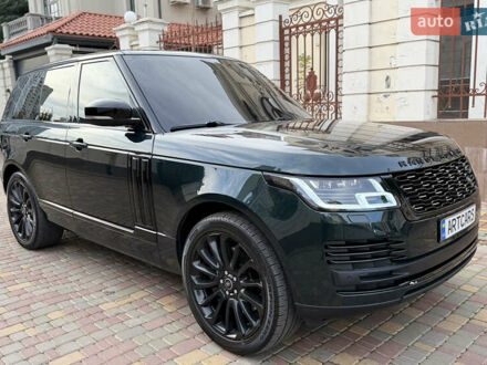 Зеленый Ленд Ровер Рендж Ровер, объемом двигателя 5 л и пробегом 168 тыс. км за 29900 $, фото 1 на Automoto.ua