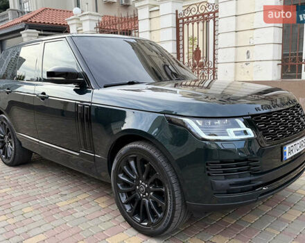 Зеленый Ленд Ровер Рендж Ровер, объемом двигателя 5 л и пробегом 168 тыс. км за 29900 $, фото 1 на Automoto.ua