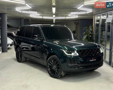 Зеленый Ленд Ровер Рендж Ровер, объемом двигателя 5 л и пробегом 169 тыс. км за 29900 $, фото 1 на Automoto.ua