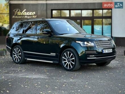 Ленд Ровер Рендж Ровер 2014 в Черновцах на Automoto.ua Зеленый Ленд Ровер Рендж Ровер, объемом двигателя 4.37 л и пробегом 230 тыс. км за 39900 $, фото 1 на Automoto.ua