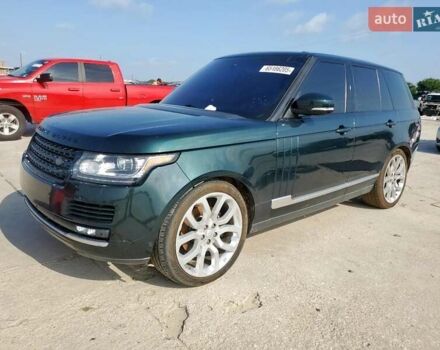 Ленд Ровер Рендж Ровер 2015 в Киеве на Automoto.ua Зеленый Ленд Ровер Рендж Ровер, объемом двигателя 2.99 л и пробегом 297 тыс. км за 20000 $, фото 1 на Automoto.ua