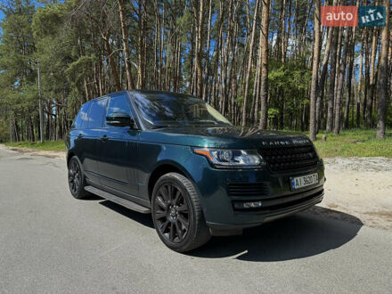 Ленд Ровер Рендж Ровер 2016 у Києві на Automoto.ua Зелений Ленд Ровер Рендж Ровер, об'ємом двигуна 5 л та пробігом 139 тис. км за 39900 $, фото 1 на Automoto.ua