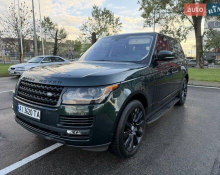 Зеленый Ленд Ровер Рендж Ровер, объемом двигателя 5 л и пробегом 140 тыс. км за 35900 $, фото 1 на Automoto.ua