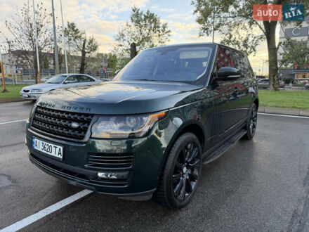 Ленд Ровер Рендж Ровер 2016 в Киеве на Automoto.ua Зеленый Ленд Ровер Рендж Ровер, объемом двигателя 5 л и пробегом 140 тыс. км за 35900 $, фото 1 на Automoto.ua