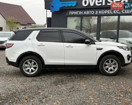 Белый Ленд Ровер Discovery Sport, объемом двигателя 2 л и пробегом 134 тыс. км за 15900 $, фото 8 на Automoto.ua
