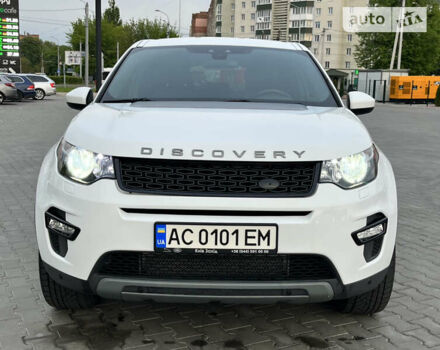 Білий Ленд Ровер Discovery Sport, об'ємом двигуна 2 л та пробігом 126 тис. км за 20999 $, фото 4 на Automoto.ua