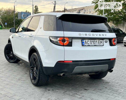 Белый Ленд Ровер Discovery Sport, объемом двигателя 2 л и пробегом 126 тыс. км за 20999 $, фото 10 на Automoto.ua