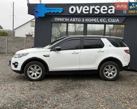 Белый Ленд Ровер Discovery Sport, объемом двигателя 2 л и пробегом 134 тыс. км за 15900 $, фото 3 на Automoto.ua