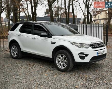 Белый Ленд Ровер Discovery Sport, объемом двигателя 2 л и пробегом 134 тыс. км за 15900 $, фото 7 на Automoto.ua