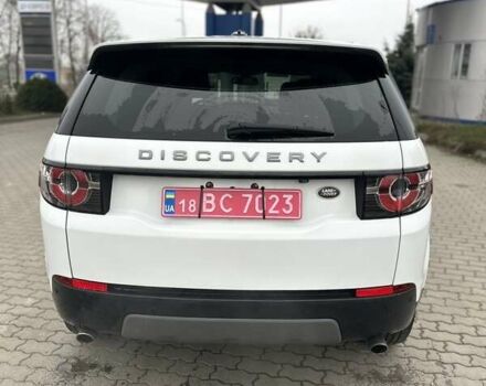 Білий Ленд Ровер Discovery Sport, об'ємом двигуна 2 л та пробігом 106 тис. км за 15700 $, фото 14 на Automoto.ua