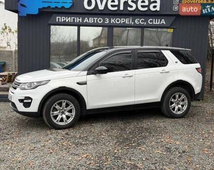 Белый Ленд Ровер Discovery Sport, объемом двигателя 2 л и пробегом 134 тыс. км за 15900 $, фото 2 на Automoto.ua