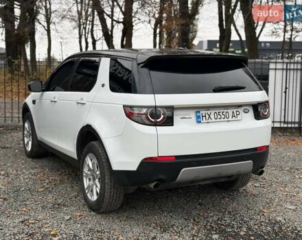 Белый Ленд Ровер Discovery Sport, объемом двигателя 2 л и пробегом 134 тыс. км за 15900 $, фото 12 на Automoto.ua