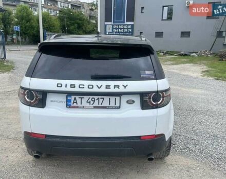 Белый Ленд Ровер Discovery Sport, объемом двигателя 2 л и пробегом 176 тыс. км за 17500 $, фото 4 на Automoto.ua