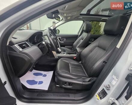 Білий Ленд Ровер Discovery Sport, об'ємом двигуна 2.2 л та пробігом 165 тис. км за 21950 $, фото 79 на Automoto.ua