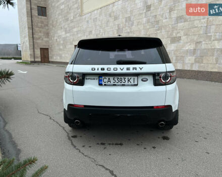 Белый Ленд Ровер Discovery Sport, объемом двигателя 2 л и пробегом 142 тыс. км за 18900 $, фото 7 на Automoto.ua