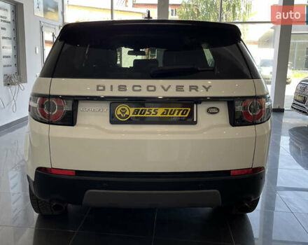 Белый Ленд Ровер Discovery Sport, объемом двигателя 2 л и пробегом 167 тыс. км за 19700 $, фото 5 на Automoto.ua