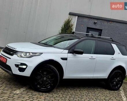 Білий Ленд Ровер Discovery Sport, об'ємом двигуна 2.2 л та пробігом 165 тис. км за 21950 $, фото 10 на Automoto.ua