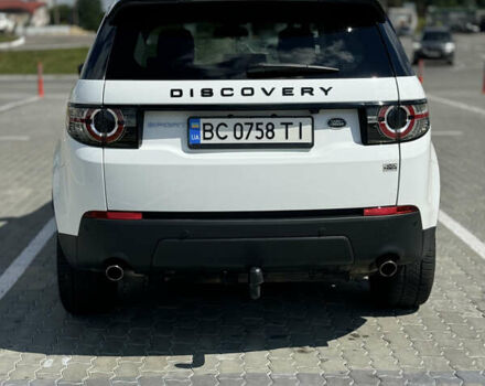 Белый Ленд Ровер Discovery Sport, объемом двигателя 2 л и пробегом 115 тыс. км за 19900 $, фото 1 на Automoto.ua