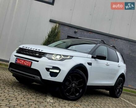 Білий Ленд Ровер Discovery Sport, об'ємом двигуна 2.2 л та пробігом 165 тис. км за 21950 $, фото 4 на Automoto.ua