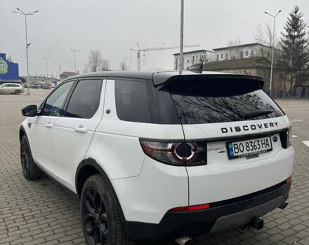 Белый Ленд Ровер Discovery Sport, объемом двигателя 2 л и пробегом 193 тыс. км за 18499 $, фото 6 на Automoto.ua