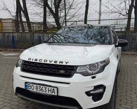 Белый Ленд Ровер Discovery Sport, объемом двигателя 2 л и пробегом 193 тыс. км за 18499 $, фото 5 на Automoto.ua