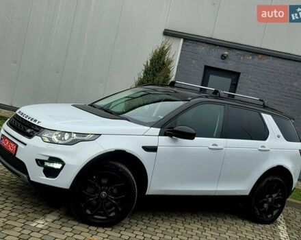 Білий Ленд Ровер Discovery Sport, об'ємом двигуна 2.2 л та пробігом 165 тис. км за 21950 $, фото 11 на Automoto.ua