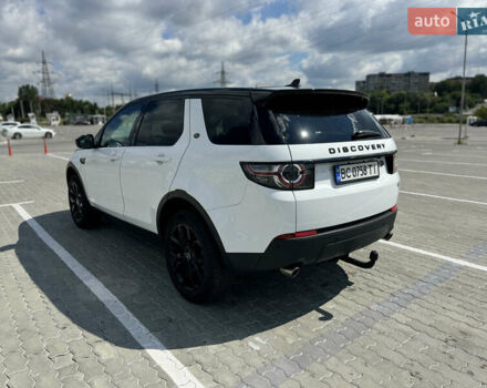 Белый Ленд Ровер Discovery Sport, объемом двигателя 2 л и пробегом 115 тыс. км за 19900 $, фото 5 на Automoto.ua