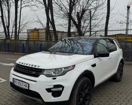 Белый Ленд Ровер Discovery Sport, объемом двигателя 2 л и пробегом 193 тыс. км за 18499 $, фото 4 на Automoto.ua