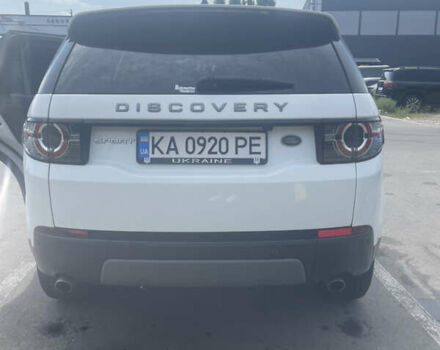 Белый Ленд Ровер Discovery Sport, объемом двигателя 2 л и пробегом 157 тыс. км за 19000 $, фото 4 на Automoto.ua