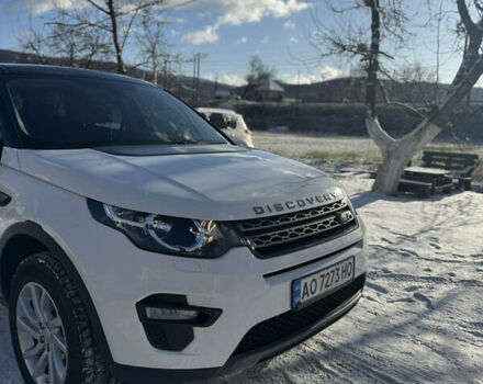 Білий Ленд Ровер Discovery Sport, об'ємом двигуна 2 л та пробігом 155 тис. км за 19000 $, фото 8 на Automoto.ua