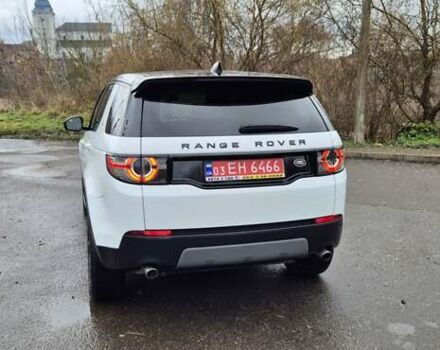 Білий Ленд Ровер Discovery Sport, об'ємом двигуна 2 л та пробігом 70 тис. км за 18300 $, фото 4 на Automoto.ua