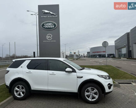 Белый Ленд Ровер Discovery Sport, объемом двигателя 2 л и пробегом 93 тыс. км за 22500 $, фото 4 на Automoto.ua