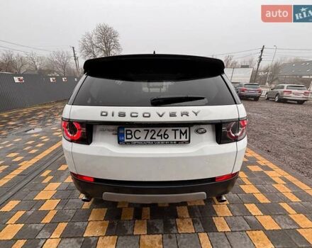 Белый Ленд Ровер Discovery Sport, объемом двигателя 2 л и пробегом 108 тыс. км за 16999 $, фото 7 на Automoto.ua