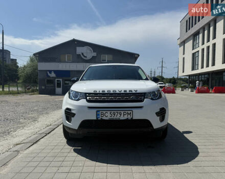 Белый Ленд Ровер Discovery Sport, объемом двигателя 2 л и пробегом 134 тыс. км за 22200 $, фото 1 на Automoto.ua