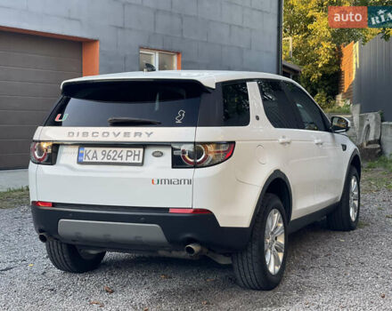 Белый Ленд Ровер Discovery Sport, объемом двигателя 2 л и пробегом 85 тыс. км за 20900 $, фото 2 на Automoto.ua