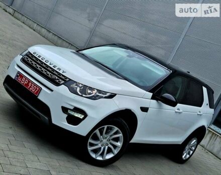 Белый Ленд Ровер Discovery Sport, объемом двигателя 2 л и пробегом 132 тыс. км за 21450 $, фото 13 на Automoto.ua