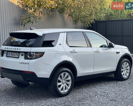 Белый Ленд Ровер Discovery Sport, объемом двигателя 2 л и пробегом 85 тыс. км за 20900 $, фото 7 на Automoto.ua