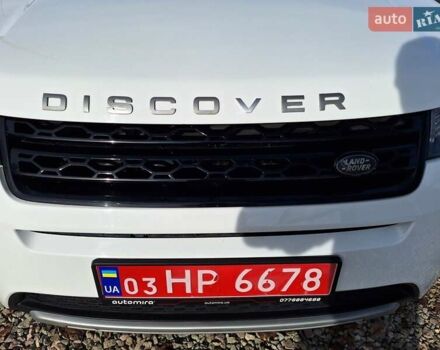 Белый Ленд Ровер Discovery Sport, объемом двигателя 2 л и пробегом 210 тыс. км за 16999 $, фото 14 на Automoto.ua