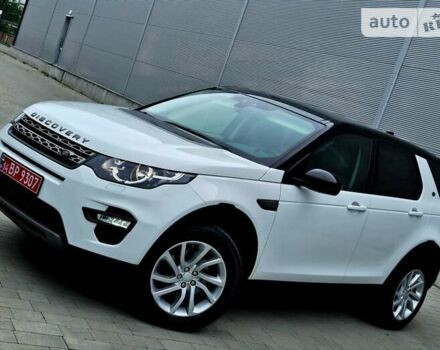 Белый Ленд Ровер Discovery Sport, объемом двигателя 2 л и пробегом 132 тыс. км за 21450 $, фото 14 на Automoto.ua