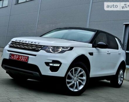 Белый Ленд Ровер Discovery Sport, объемом двигателя 2 л и пробегом 132 тыс. км за 21450 $, фото 2 на Automoto.ua