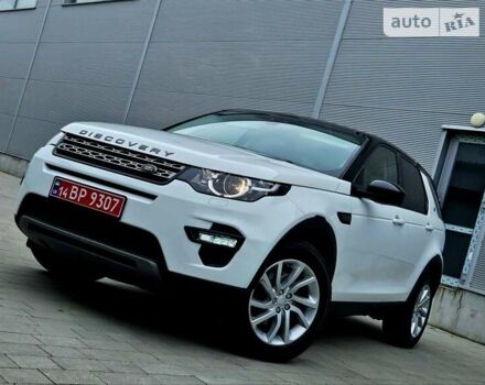 Белый Ленд Ровер Discovery Sport, объемом двигателя 2 л и пробегом 132 тыс. км за 21450 $, фото 5 на Automoto.ua