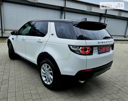 Белый Ленд Ровер Discovery Sport, объемом двигателя 2 л и пробегом 132 тыс. км за 21450 $, фото 30 на Automoto.ua