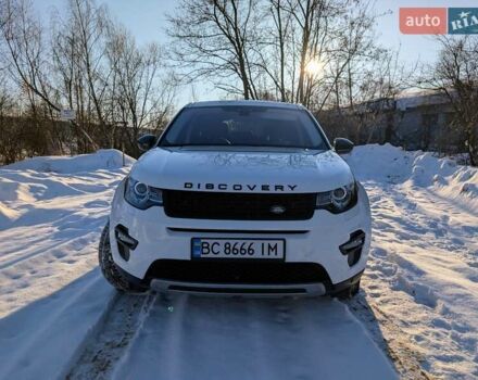 Белый Ленд Ровер Discovery Sport, объемом двигателя 2 л и пробегом 104 тыс. км за 22400 $, фото 2 на Automoto.ua
