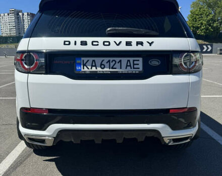 Белый Ленд Ровер Discovery Sport, объемом двигателя 2 л и пробегом 85 тыс. км за 26300 $, фото 4 на Automoto.ua