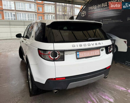 Белый Ленд Ровер Discovery Sport, объемом двигателя 2 л и пробегом 220 тыс. км за 23900 $, фото 7 на Automoto.ua