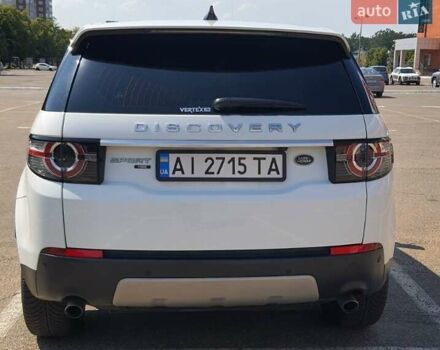 Білий Ленд Ровер Discovery Sport, об'ємом двигуна 2 л та пробігом 105 тис. км за 27200 $, фото 3 на Automoto.ua