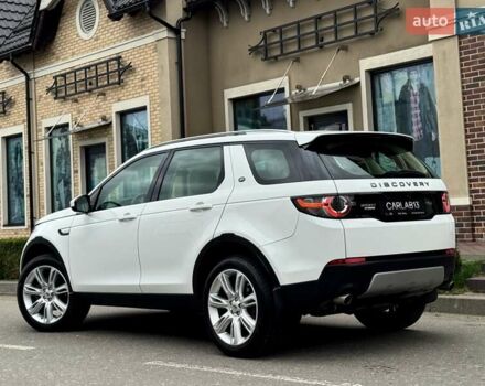 Белый Ленд Ровер Discovery Sport, объемом двигателя 2 л и пробегом 93 тыс. км за 25500 $, фото 14 на Automoto.ua