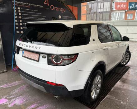 Белый Ленд Ровер Discovery Sport, объемом двигателя 2 л и пробегом 220 тыс. км за 23900 $, фото 12 на Automoto.ua